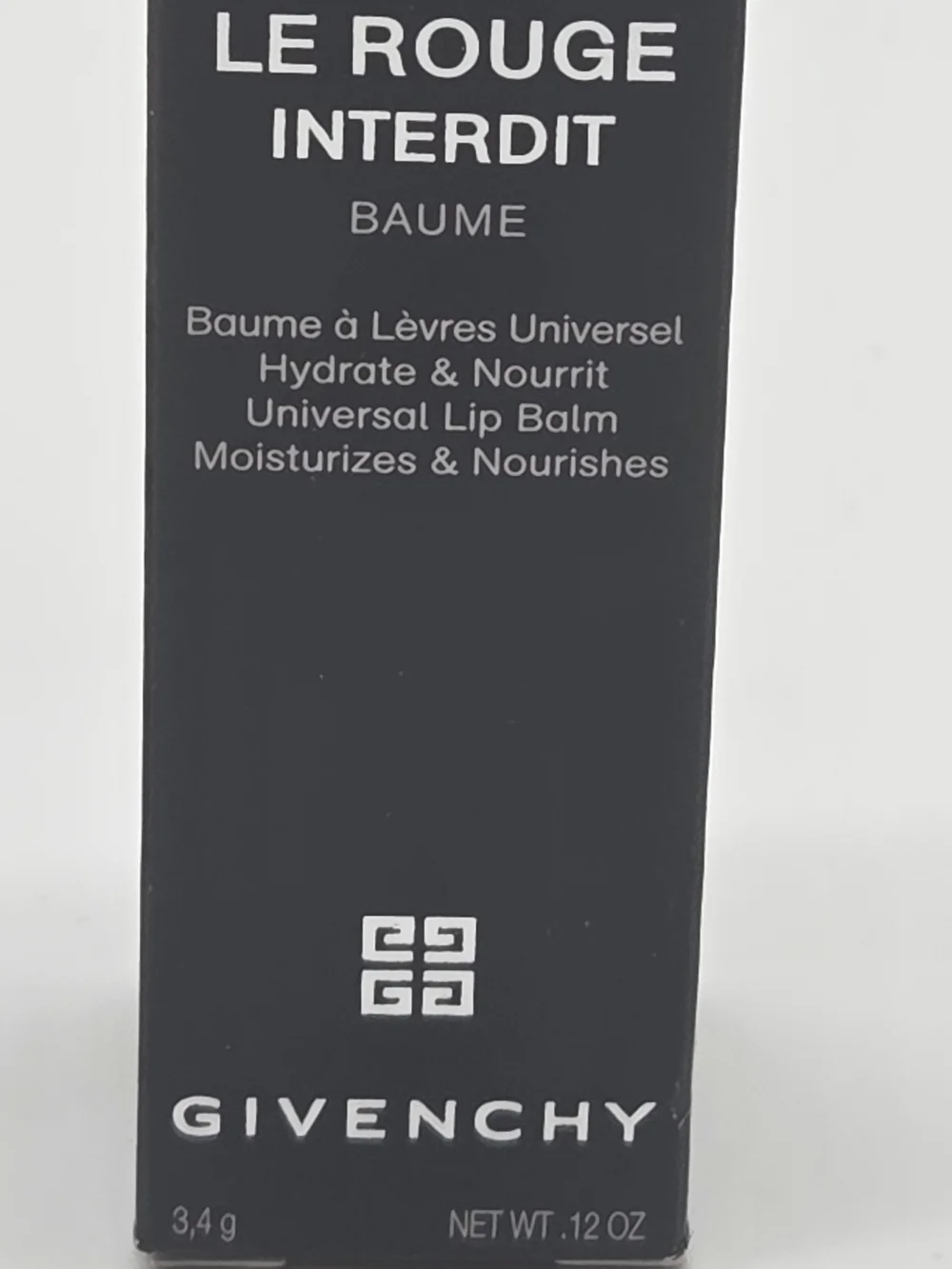 Givenchy Le Rouge Interdit pH Reactive Hydrating Universal Black Lip Balm
